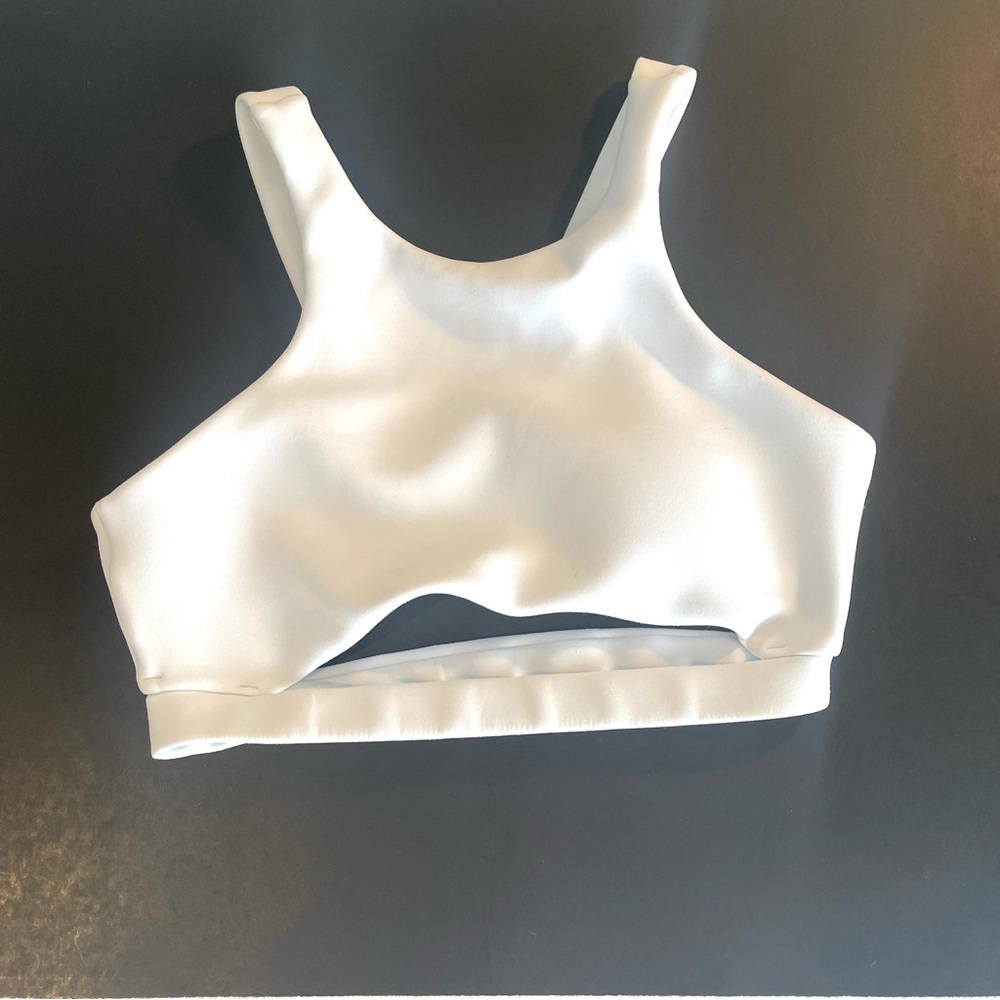 Cleo Harper White Sports Bra